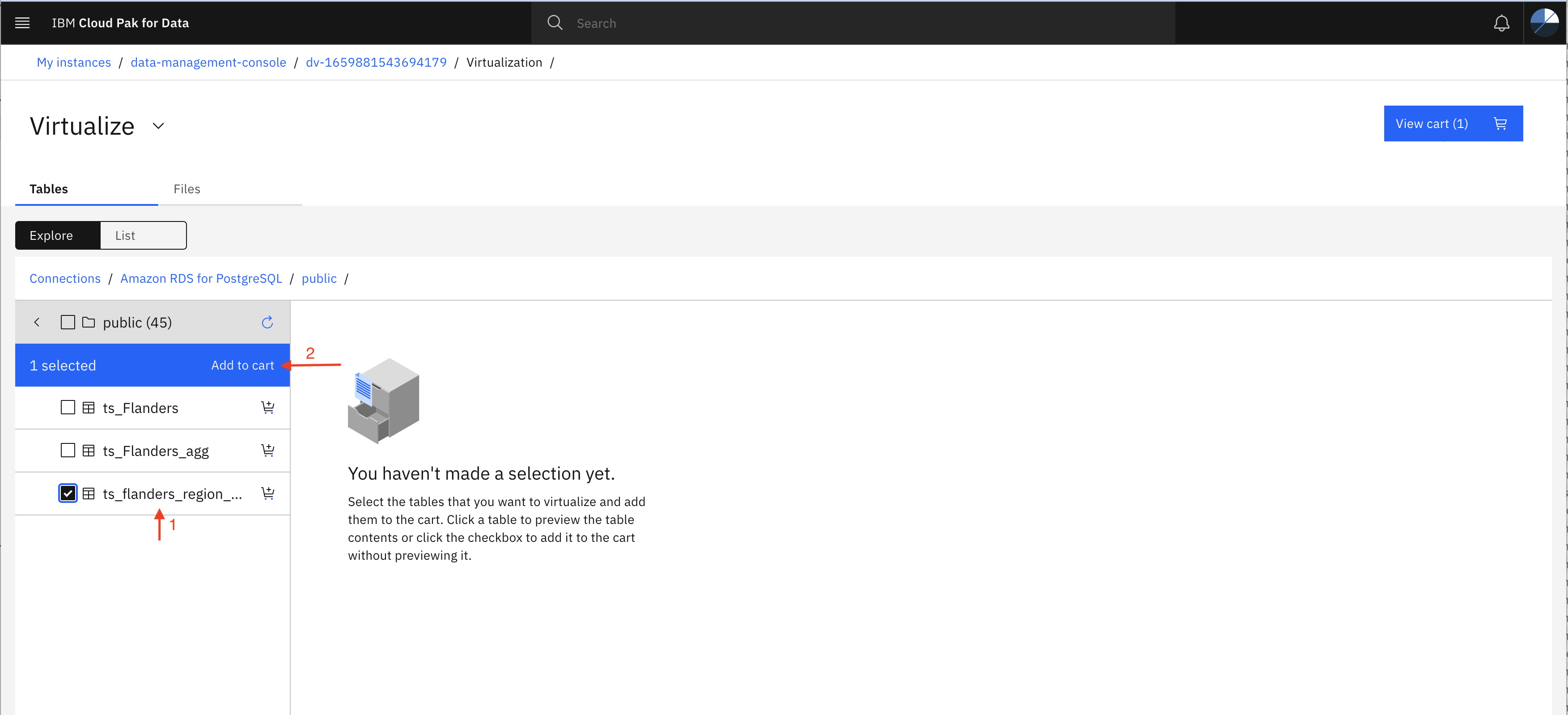 Create Virtual Table