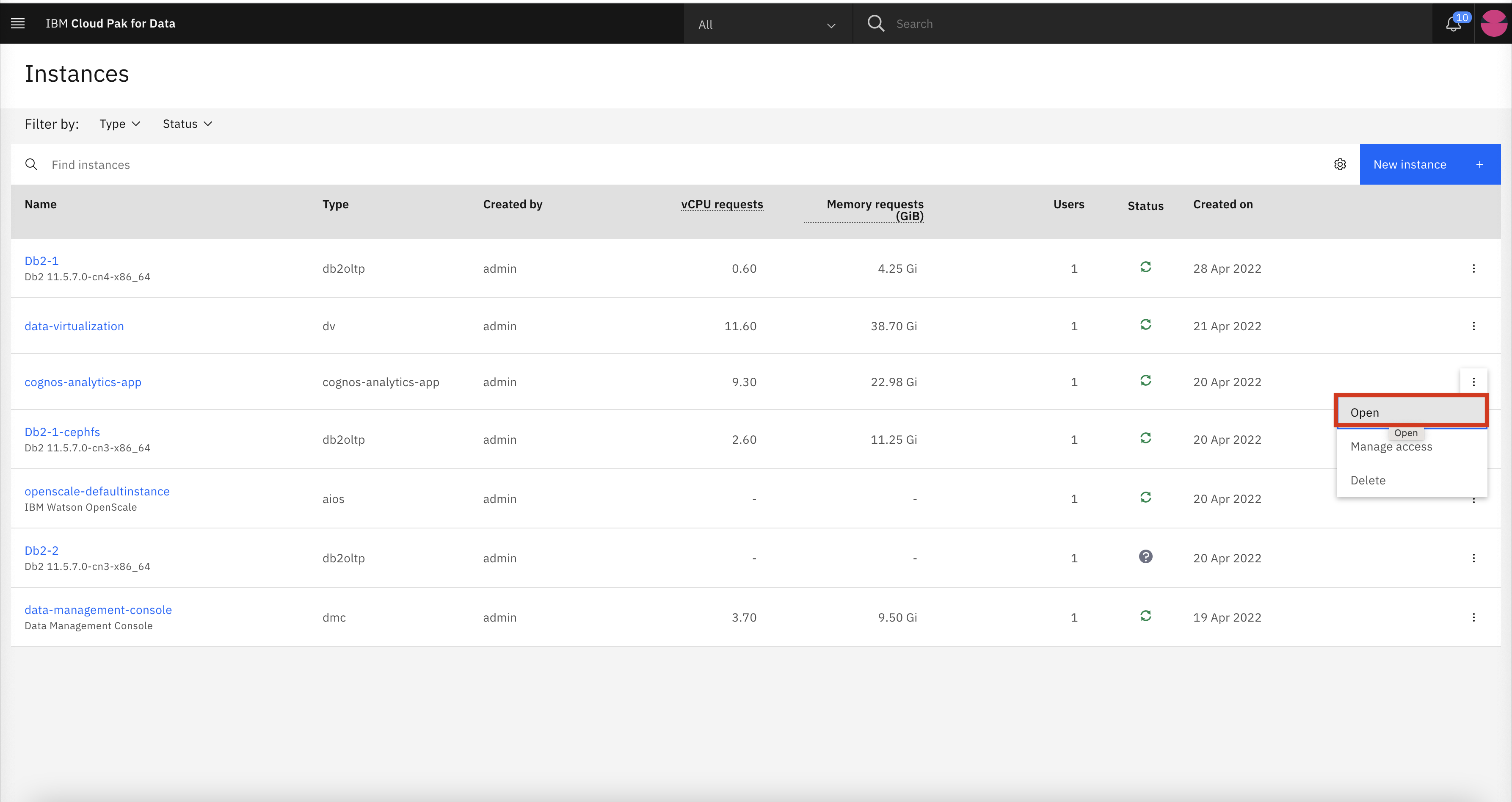 cognos-analytics-app