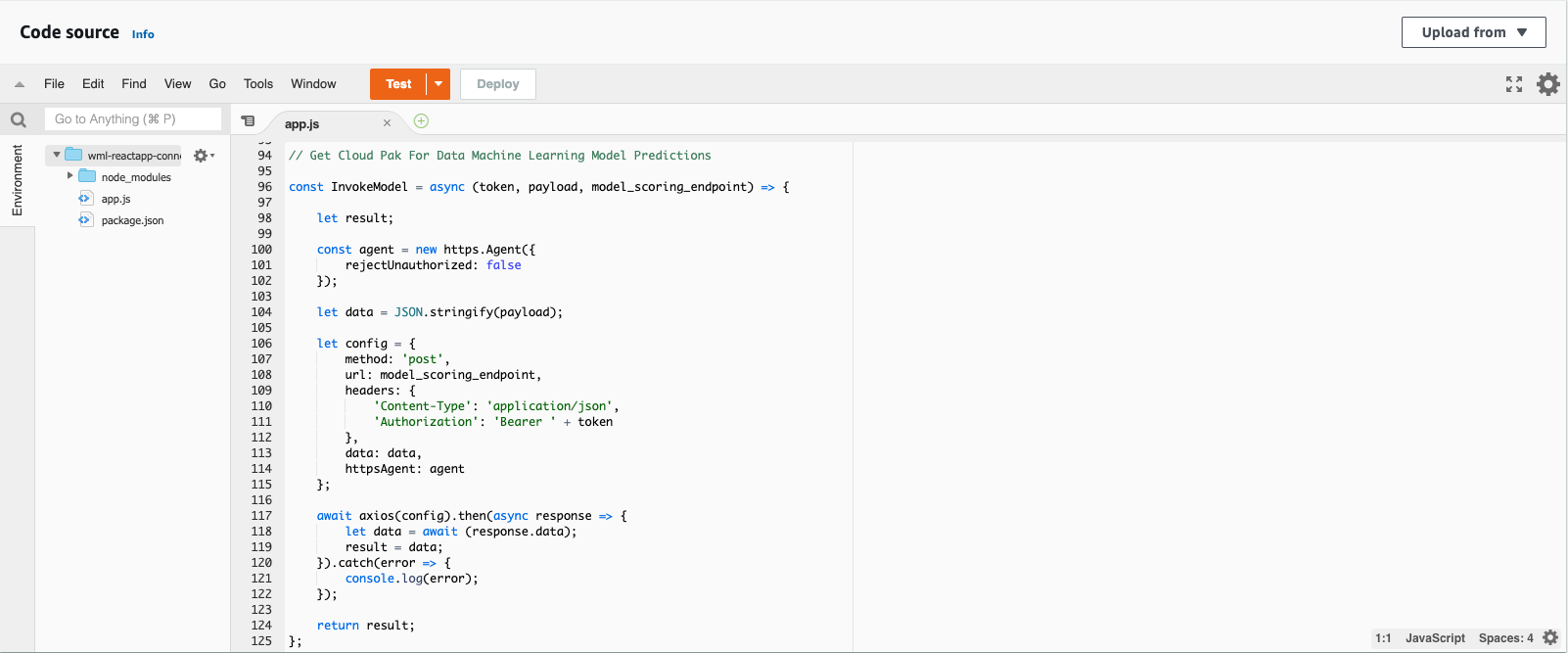 invoke-model-function